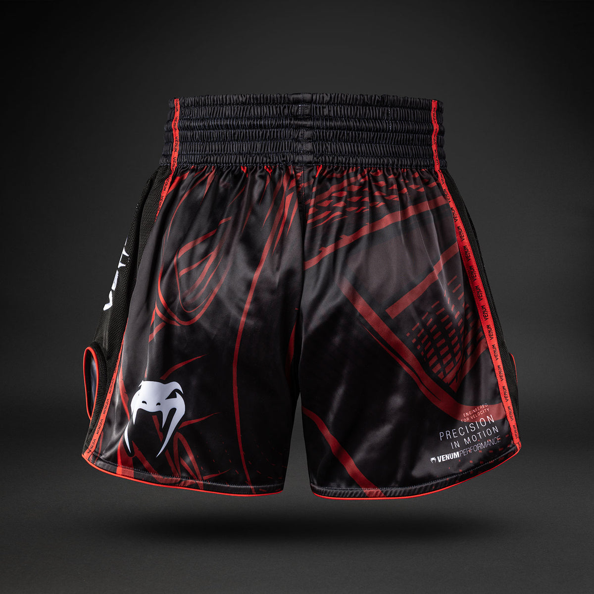 Venum Crimson Viper 2.0 Muay Thai-short - Zwart/Rood