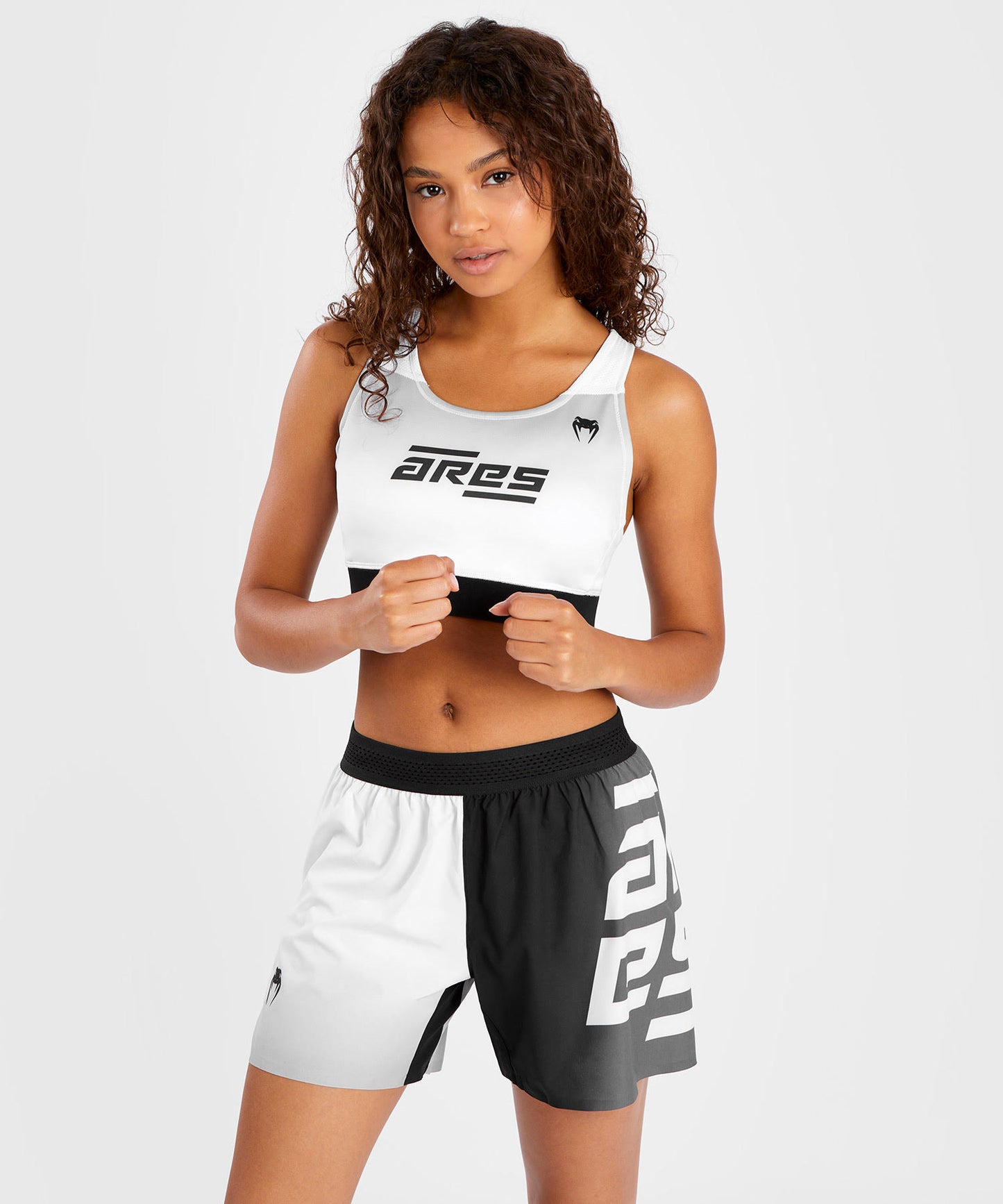 Venum x Ares Fightshort Voor Dames - Wit