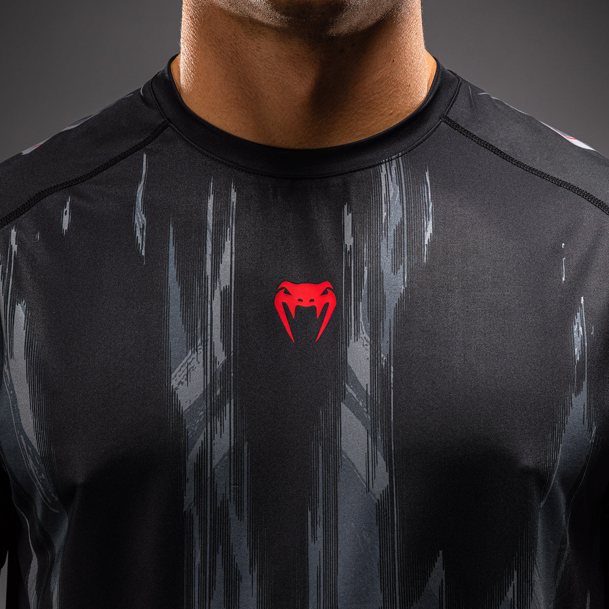 Venum Demon Dry Tech T-shirt - Zwart/Grijs