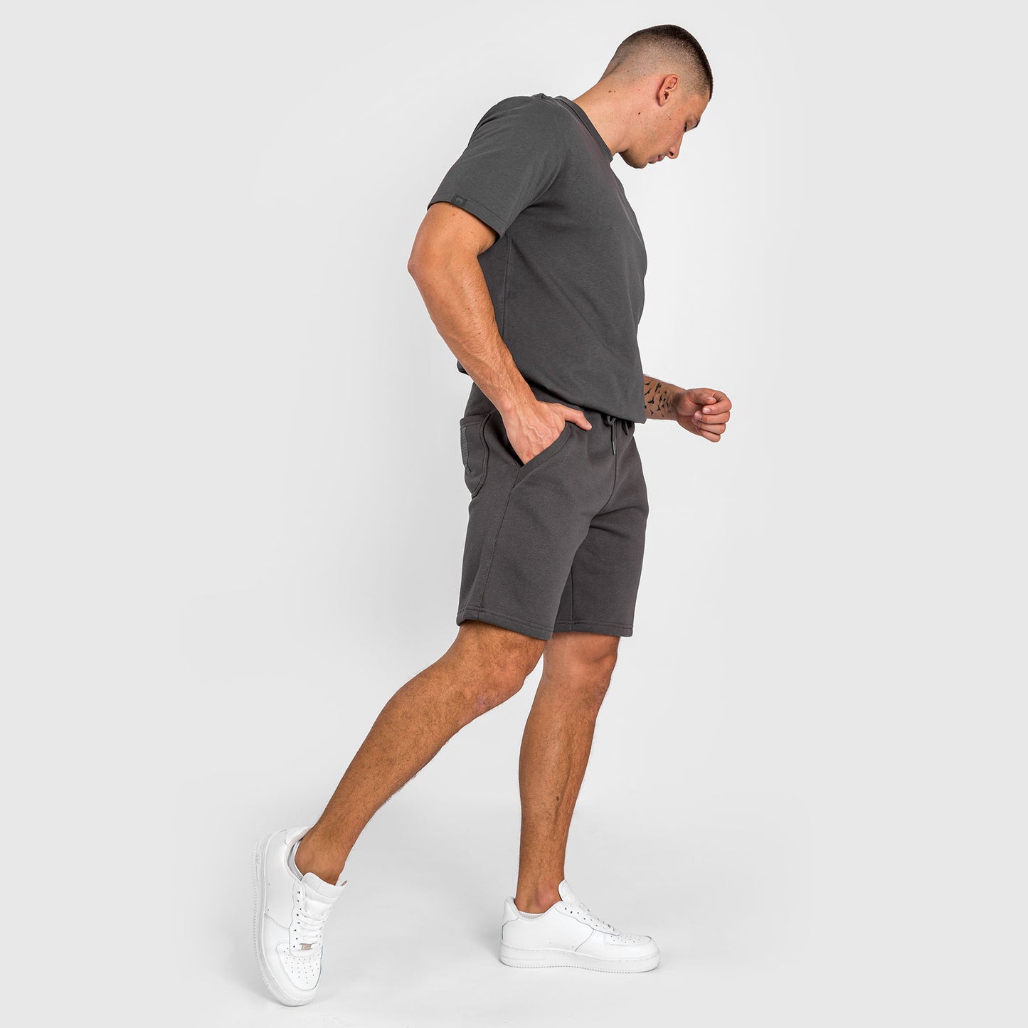 Venum Silent Power Katoenen korte broek - Grijs