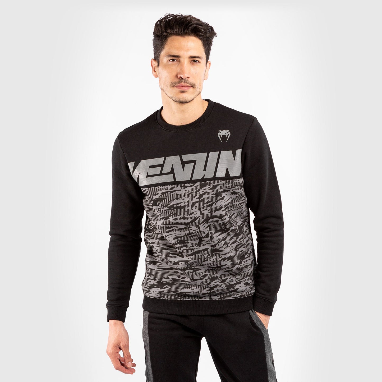 Venum Connect Crewneck Sweatshirt – Zwart/Donker Camo