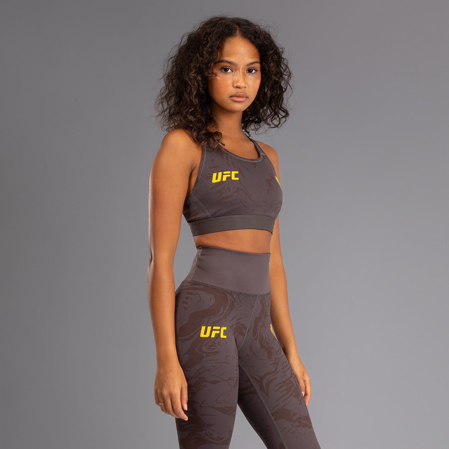 UFC Fusion by Venum Fight Week Sport-BH voor Dames - Earthen Brown