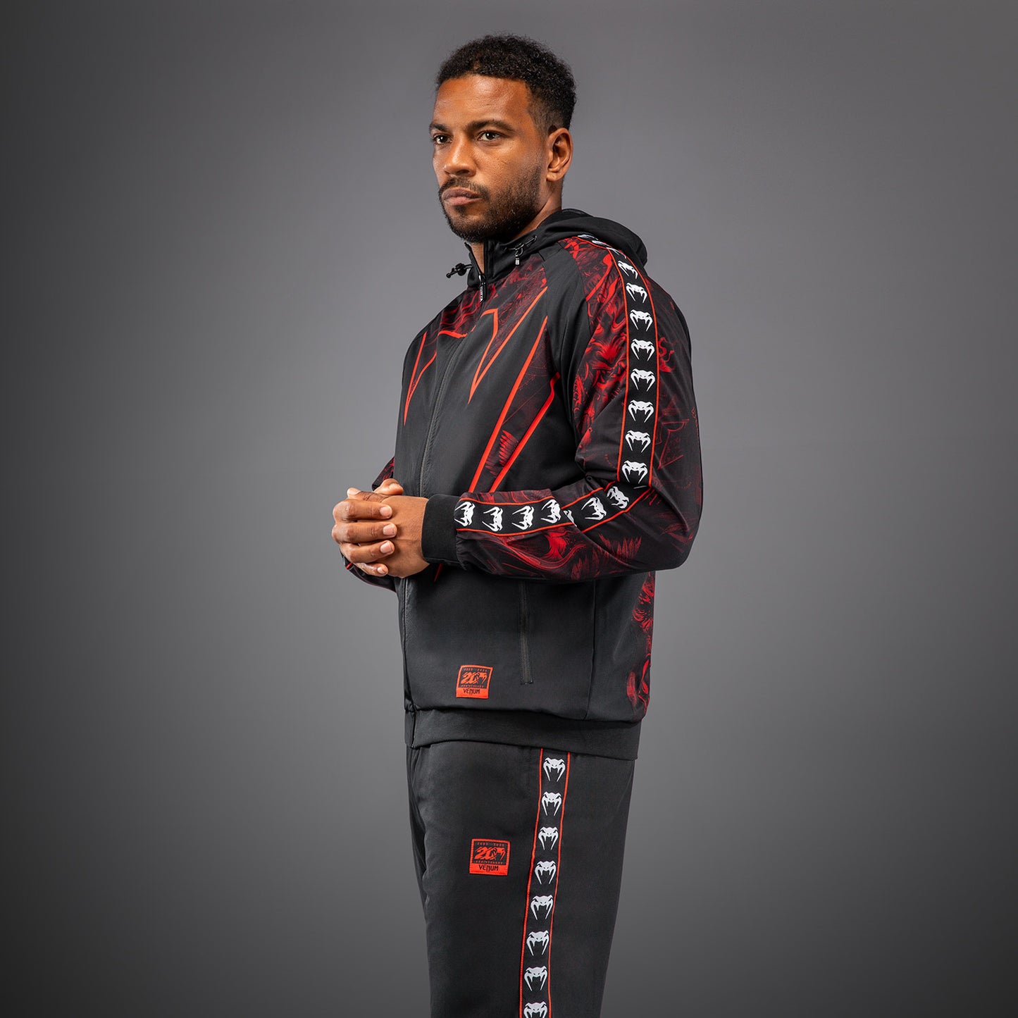 Venum 20th Anniversary Trainingsjas - Zwart/Rood