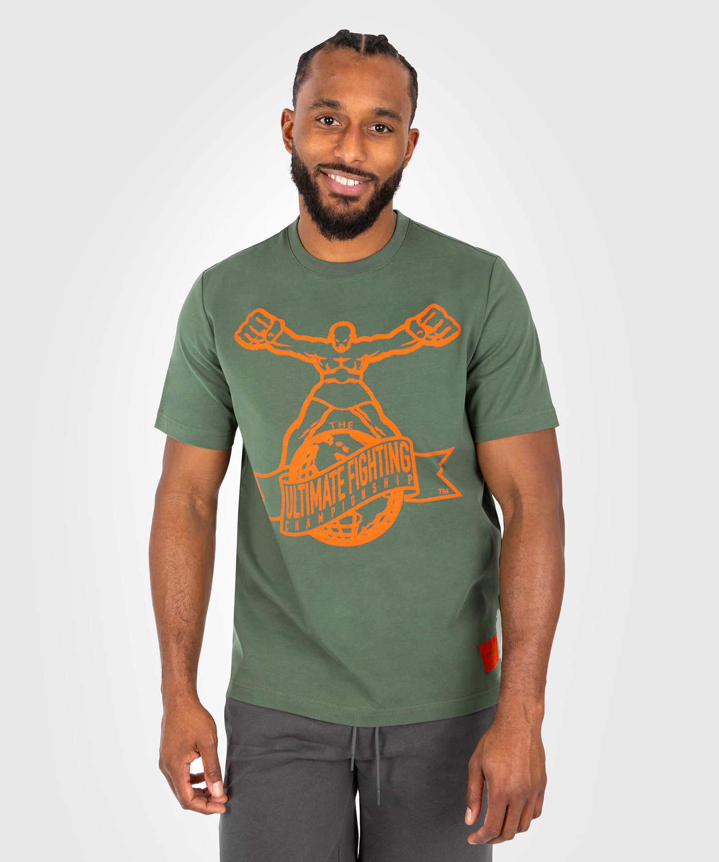 UFC by Venum Ulti-Man T-shirt - Khaki/Oranje