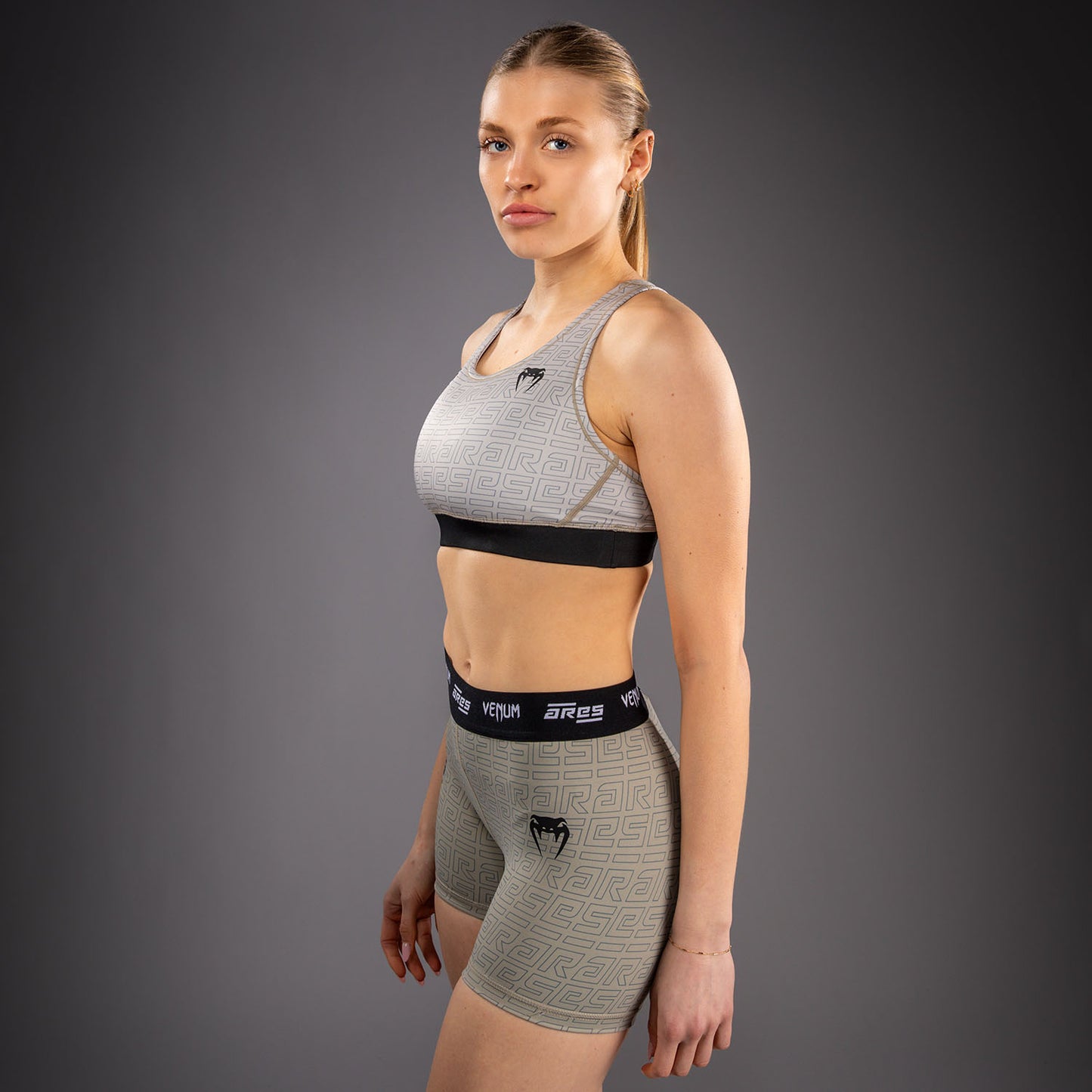 Venum x Ares 2.0 Sportbeha voor dames – Zand