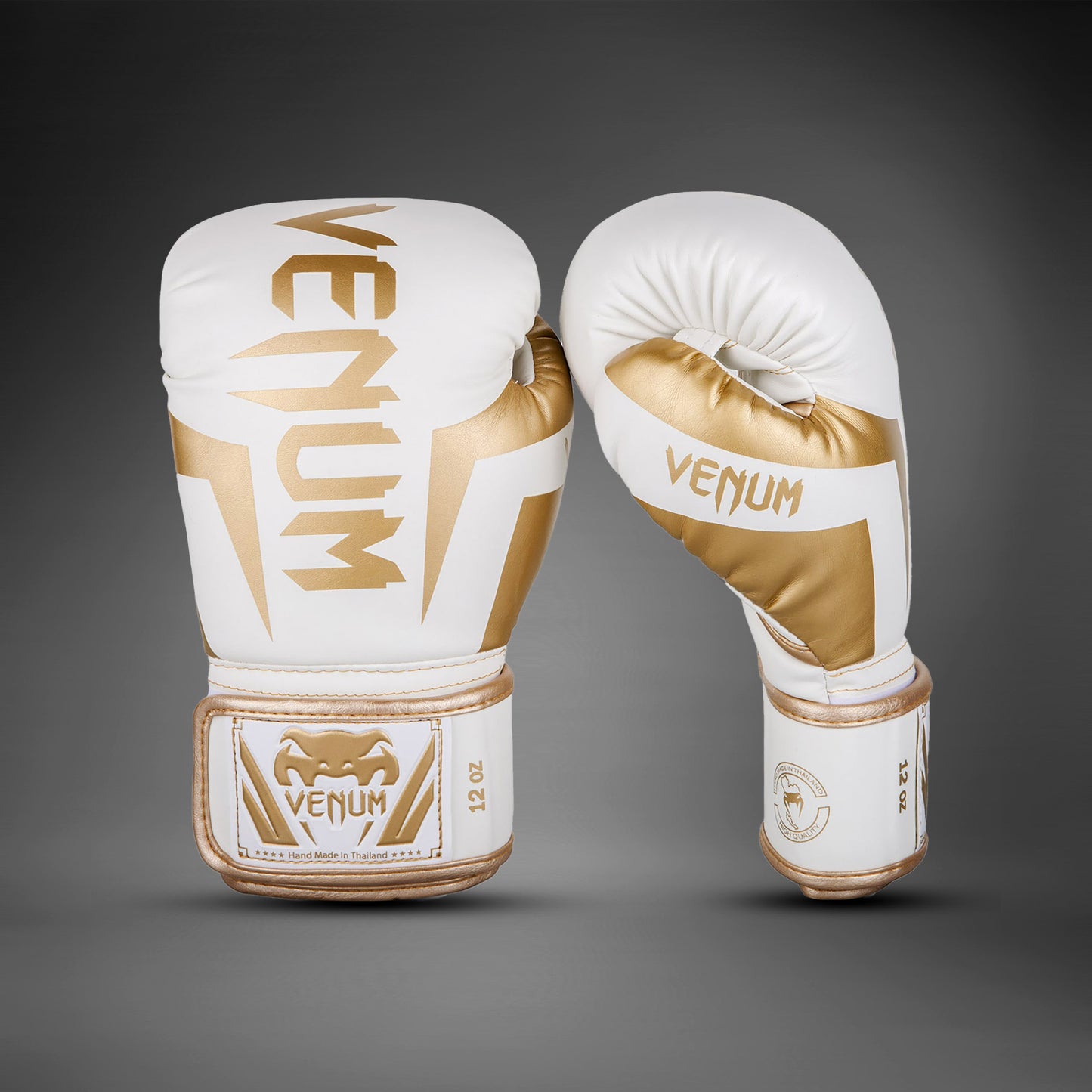 Venum Elite Bokshandschoenen - Wit/Goud