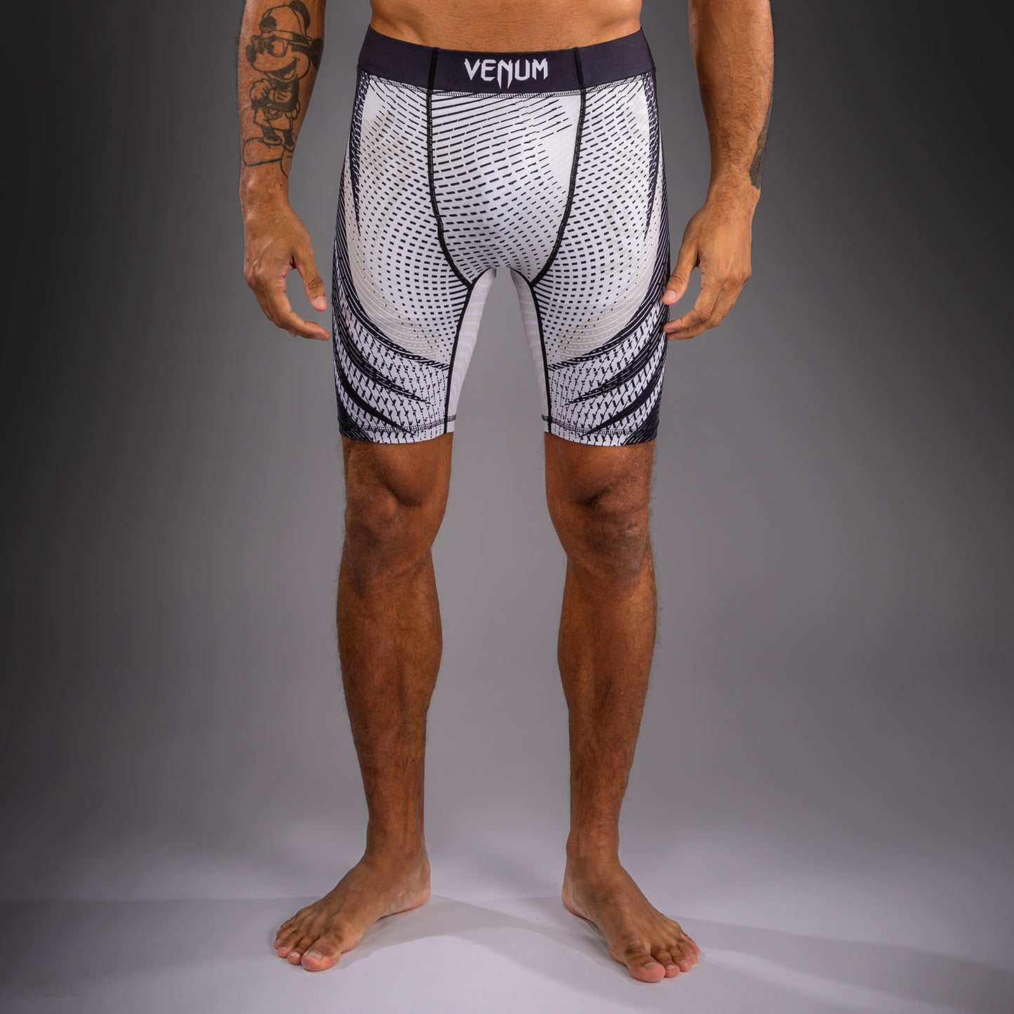 Venum Galactic 3.0 Compressieshort - Offwhite/Zwart