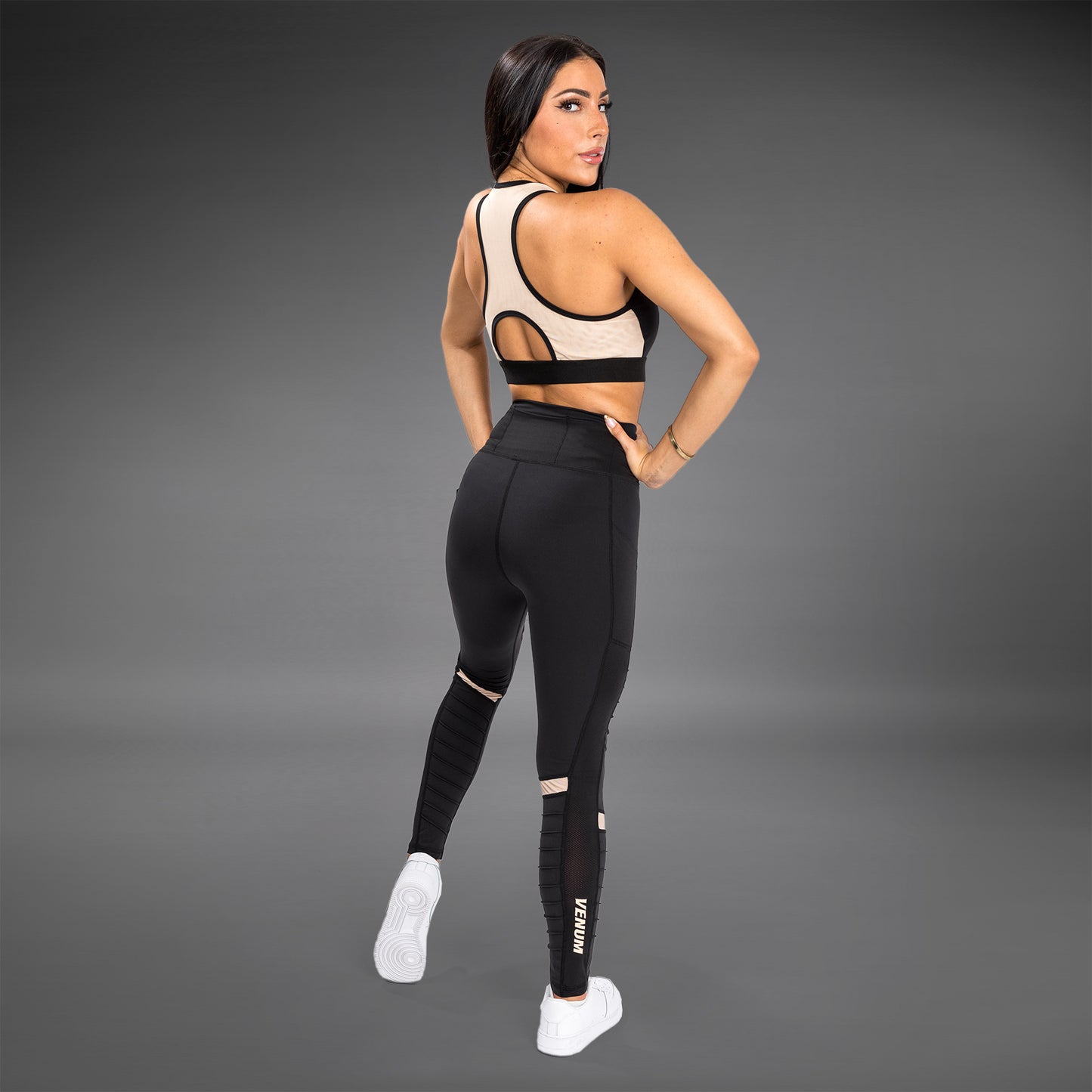 Venum Moto Legging - Zwart/Zand