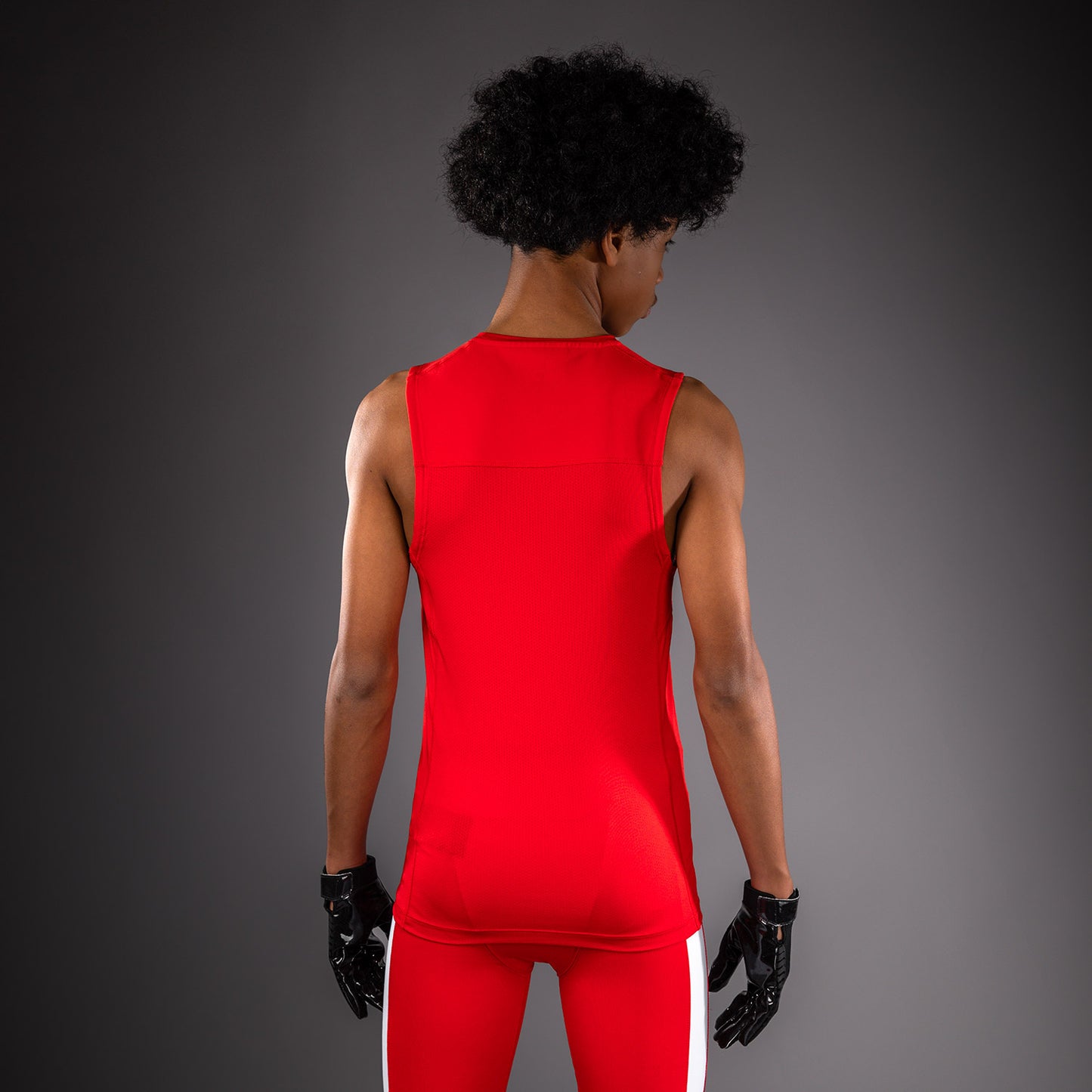 Venum Elite Football Mouwloos Compressie T-shirt voor kinderen - Rood