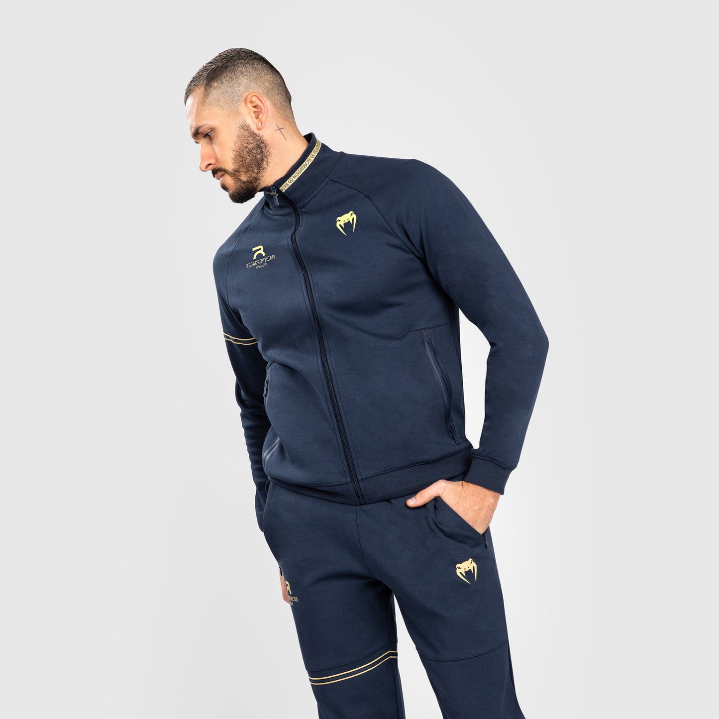 RAJADAMNERN Venum sweatshirt met rits - blauw