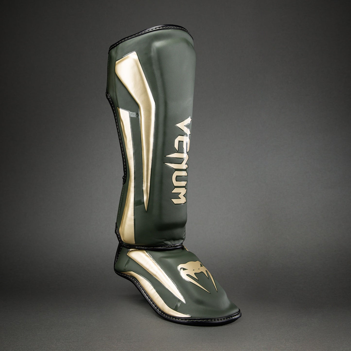 Venum Elite Scheenbeschermers - Khaki
