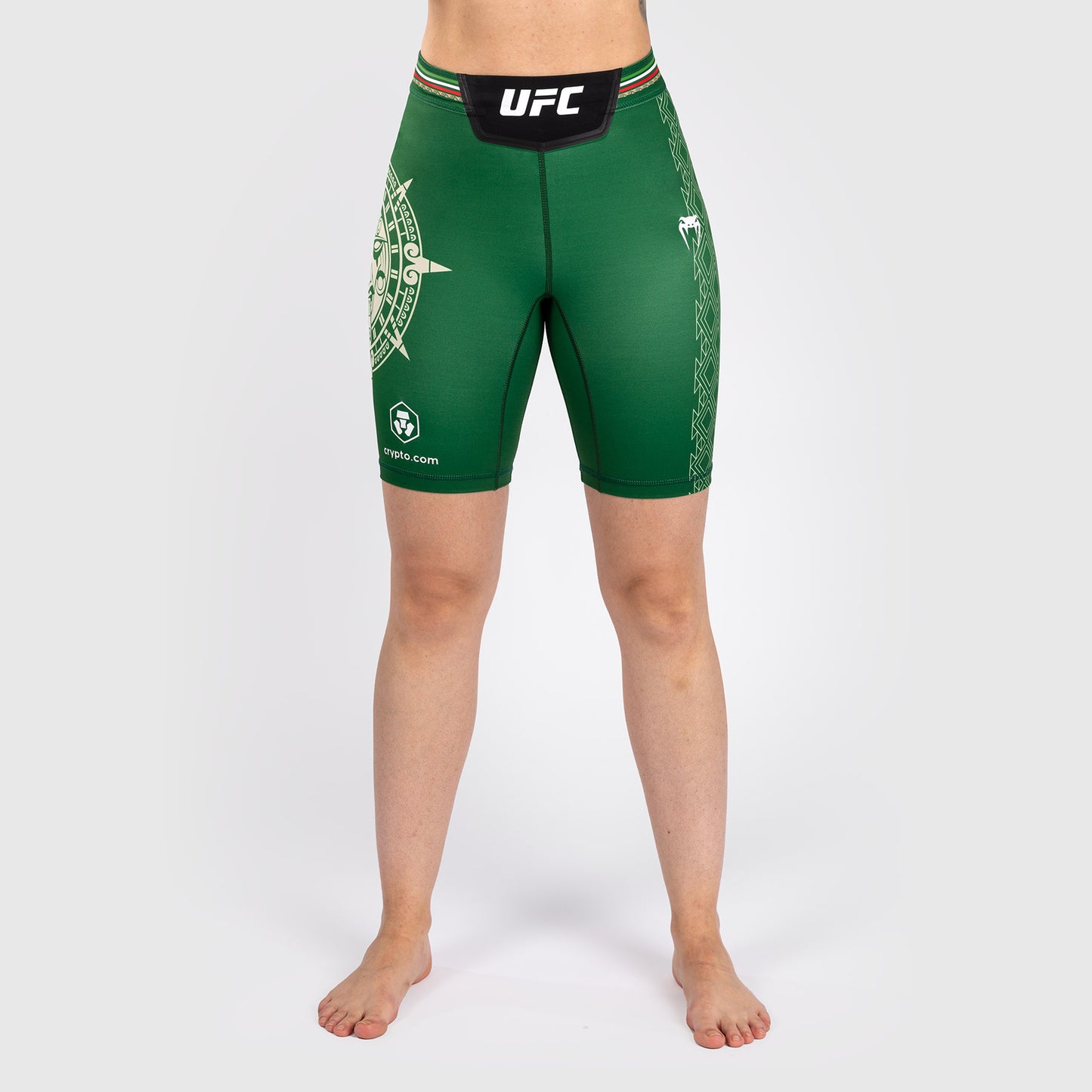 Noche UFC by Venum Authentic Fight Night Dames Vale Tudo Short - Long Fit - Groen