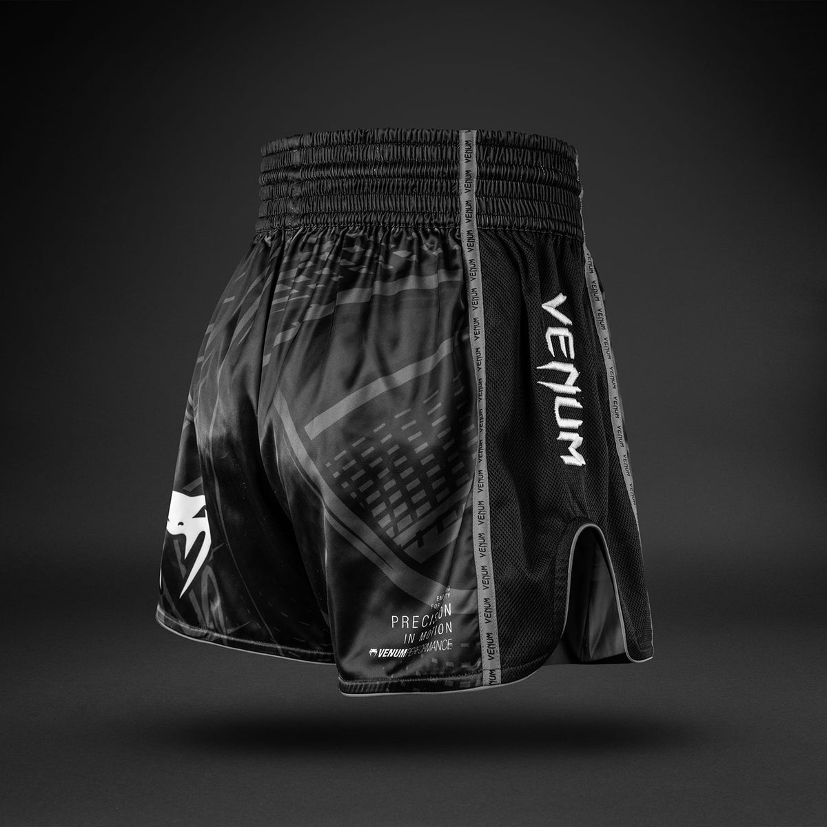 Venum Crimson Viper 2.0 Muay Thai-short - Zwart/Grijs