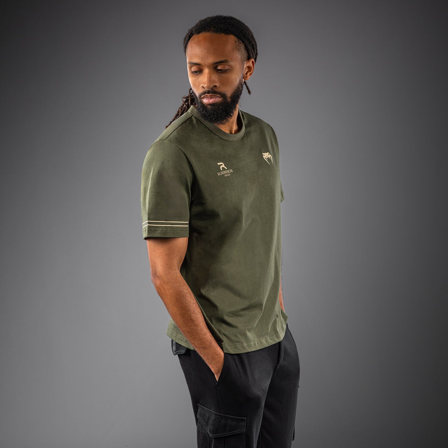 Venum x Rajadamnern T-shirt - Militair Groen