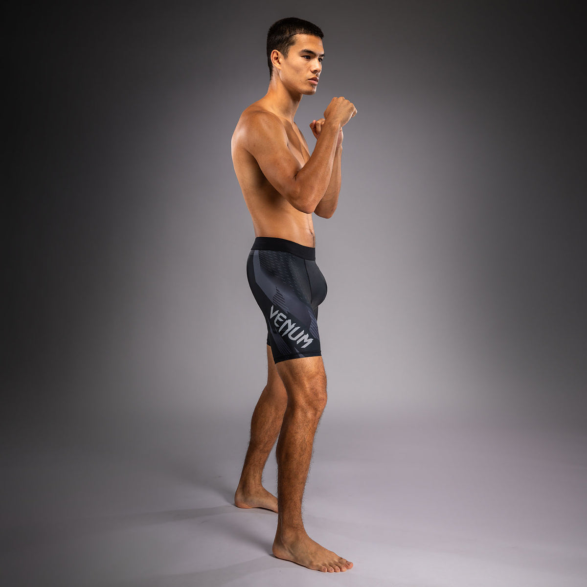 Venum No-Gi 6.0 Compressieshort - Zwart/Grijs