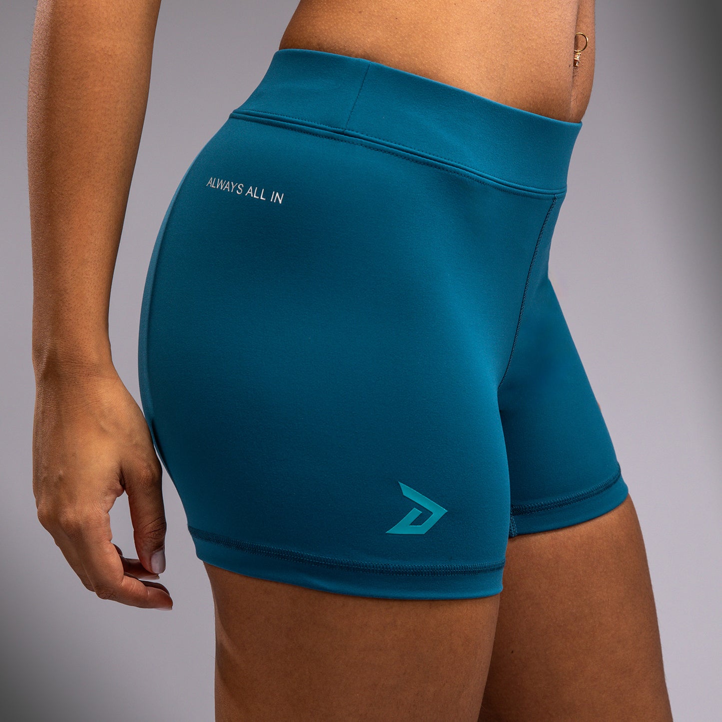 Venum x Demi Dames Vale Tudo Korte Broek - Azuurblauw