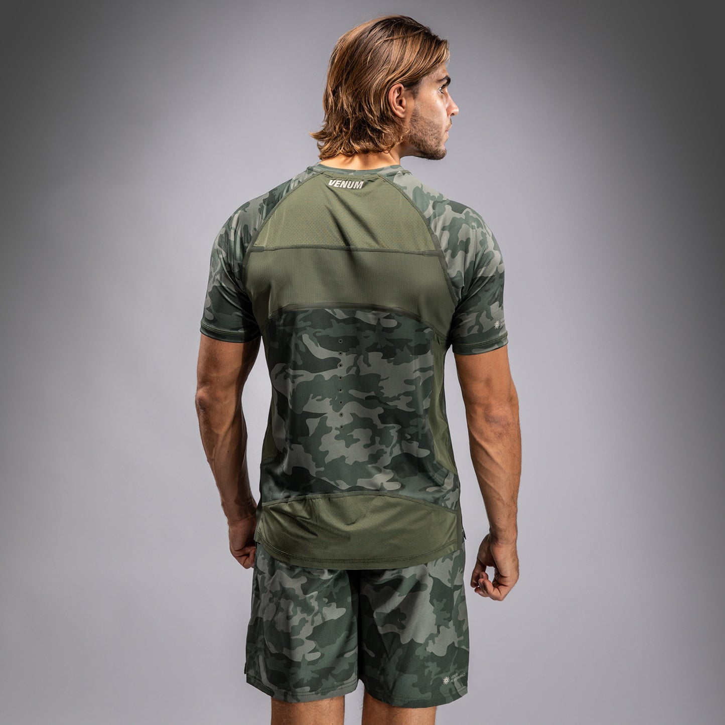 Venum G-Fit Air T-Shirt Heren Dry-Tech - Legergroen