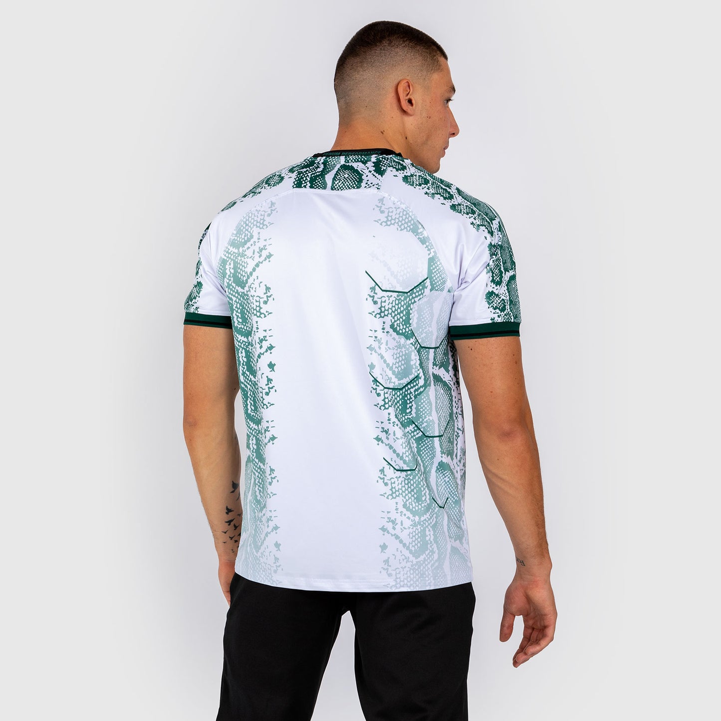 UFC Adrenaline by Venum Authentic Fight Night Trui voor Heren - Emerald Edition - Wit/Groen