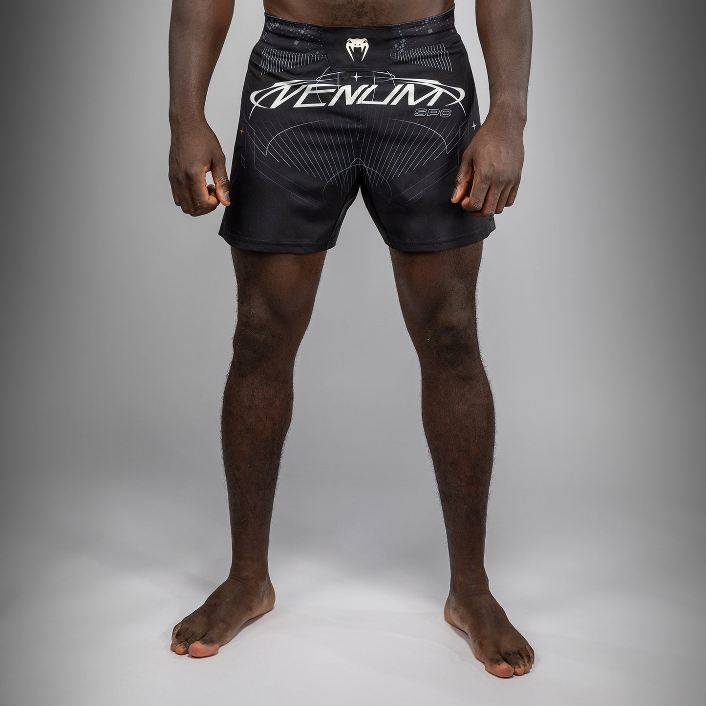 Venum Eclipse Fight Shorts – Zwart/Ivoor