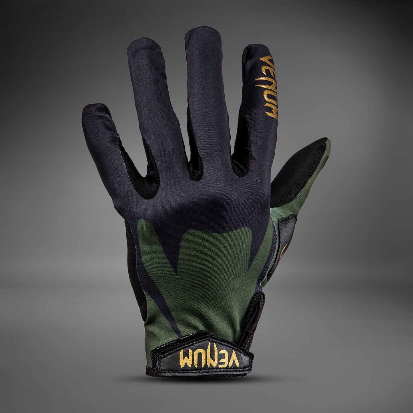 Venum MX Summer Motorsportshandschoenen - Zwart/Groen/Goud