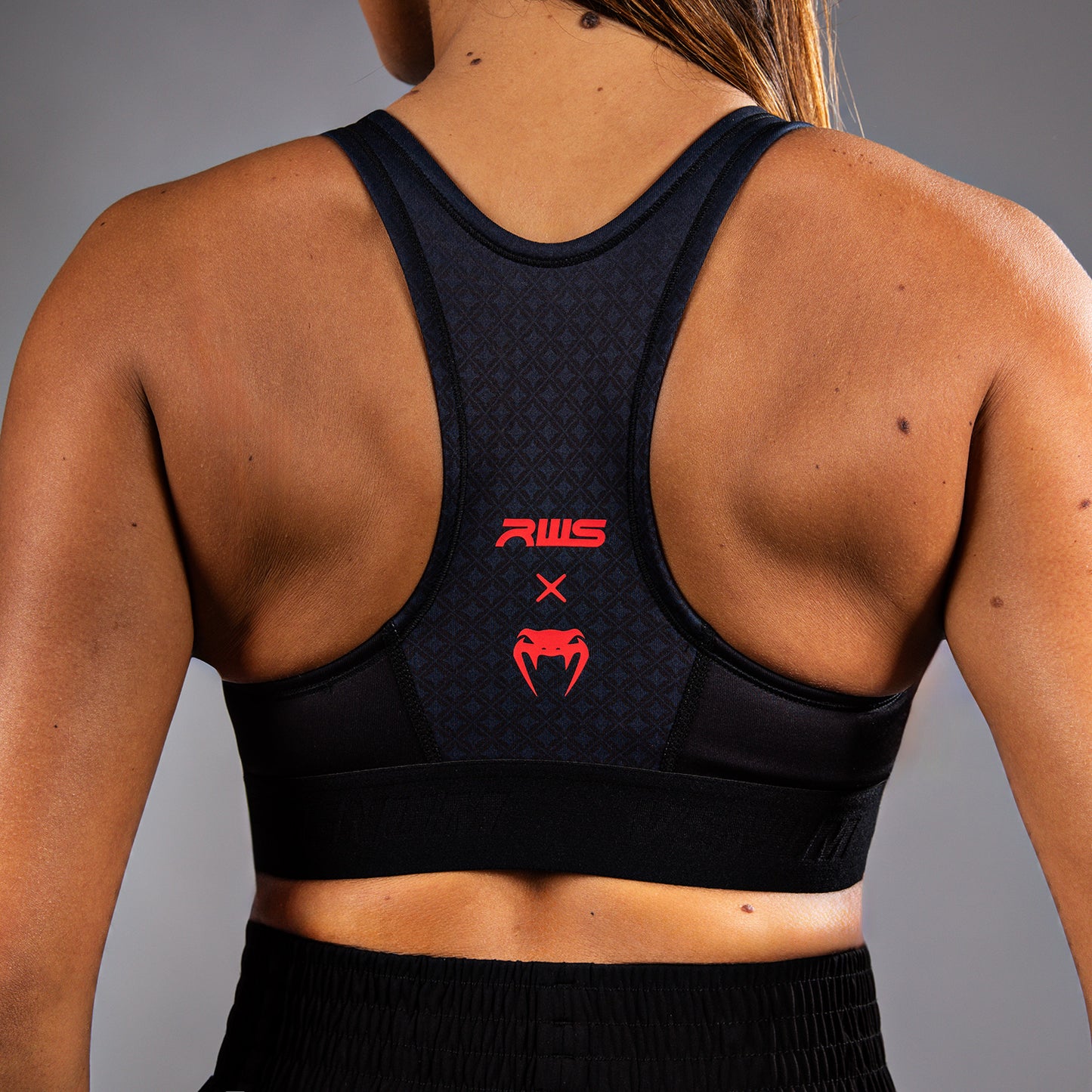 Venum x RWS 2.0 Dames Sportbeha – Zwart/Rood