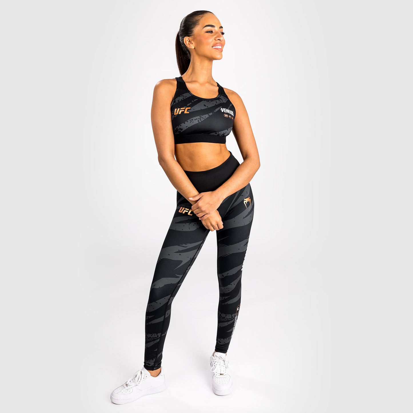 UFC Adrenaline By Venum Fight Week Sportbeha Voor Vrouwen - Urban Camo