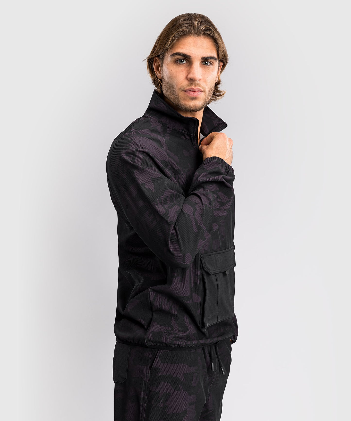 Venum Trooper Heren Trainingsjack - Zwart/Paarse