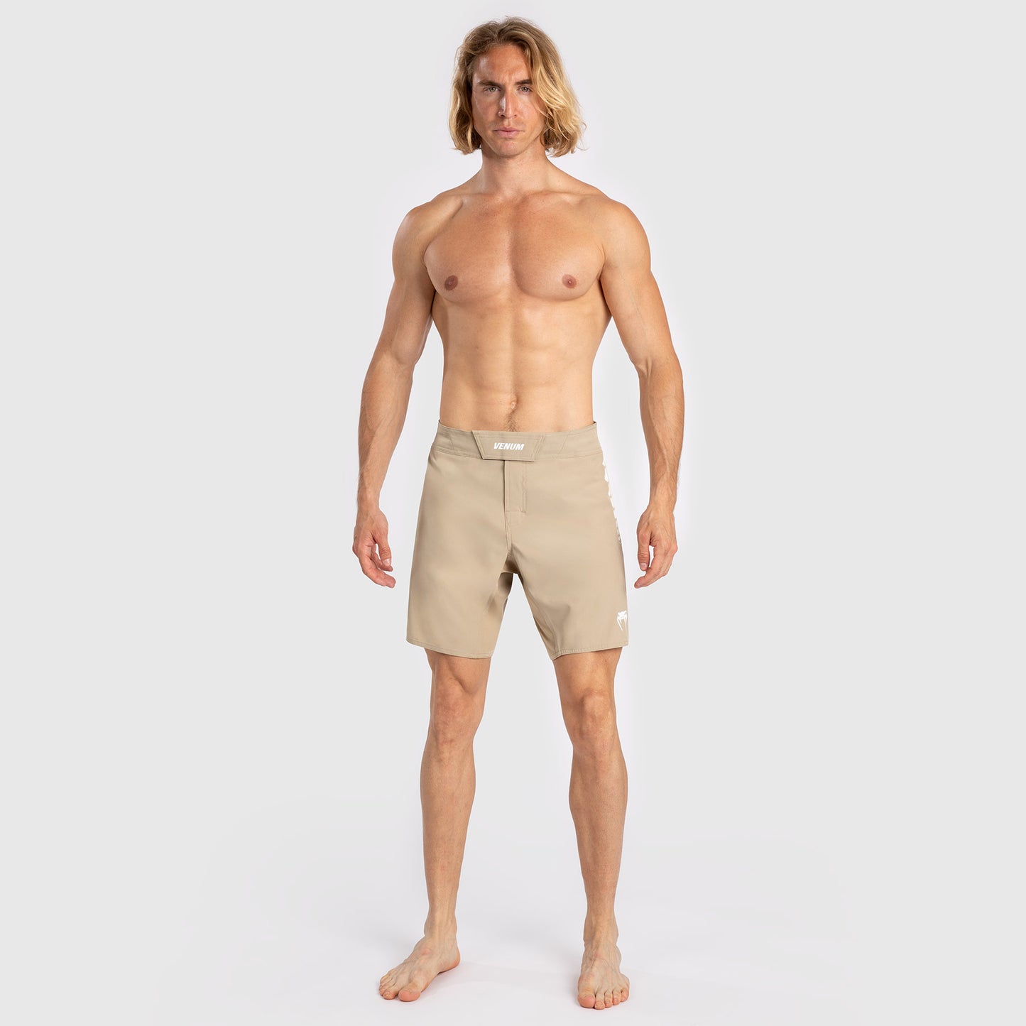 Venum Tempest Heren Vechtshorts - Beige/Zand