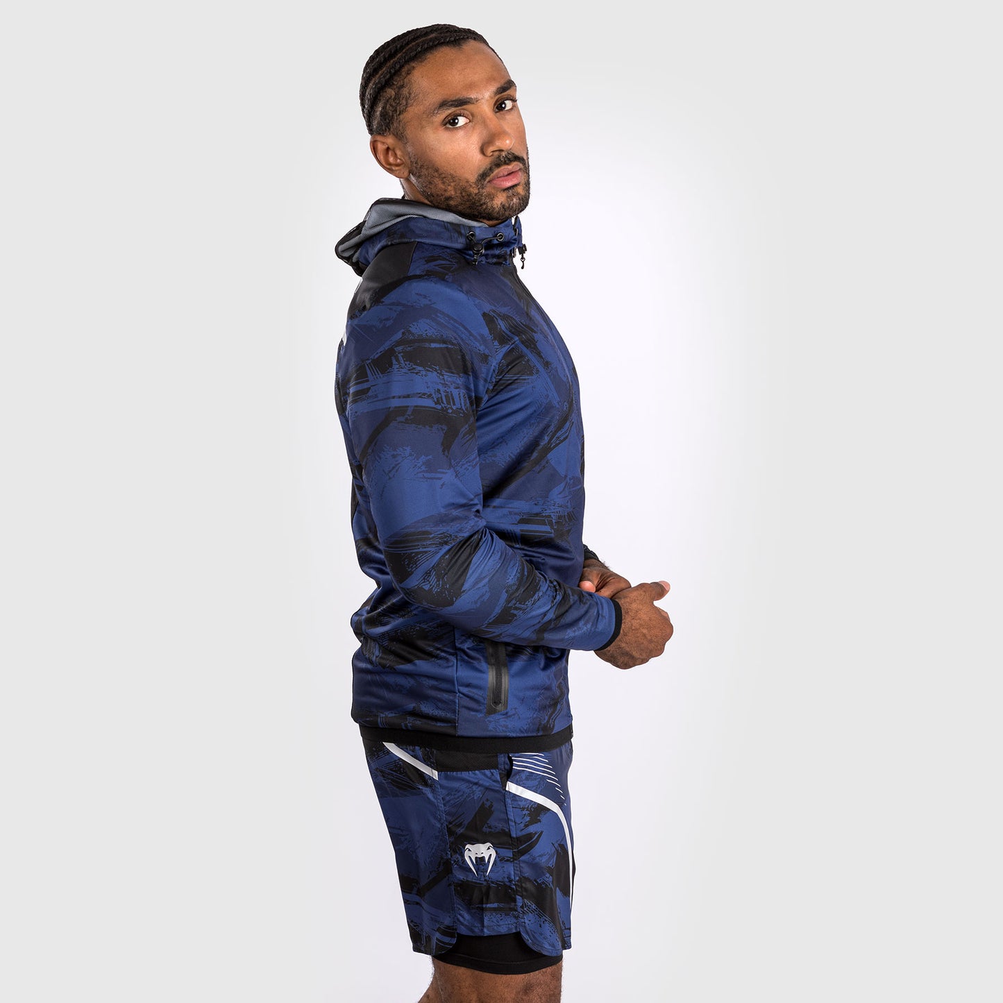 Venum Electron 3.0 Hoodie - Marineblauw