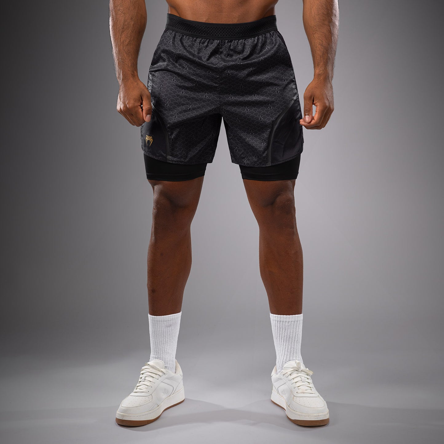 Venum x Assassin’s Creed Shadows Trainingsshort heren - Zwart/Goud