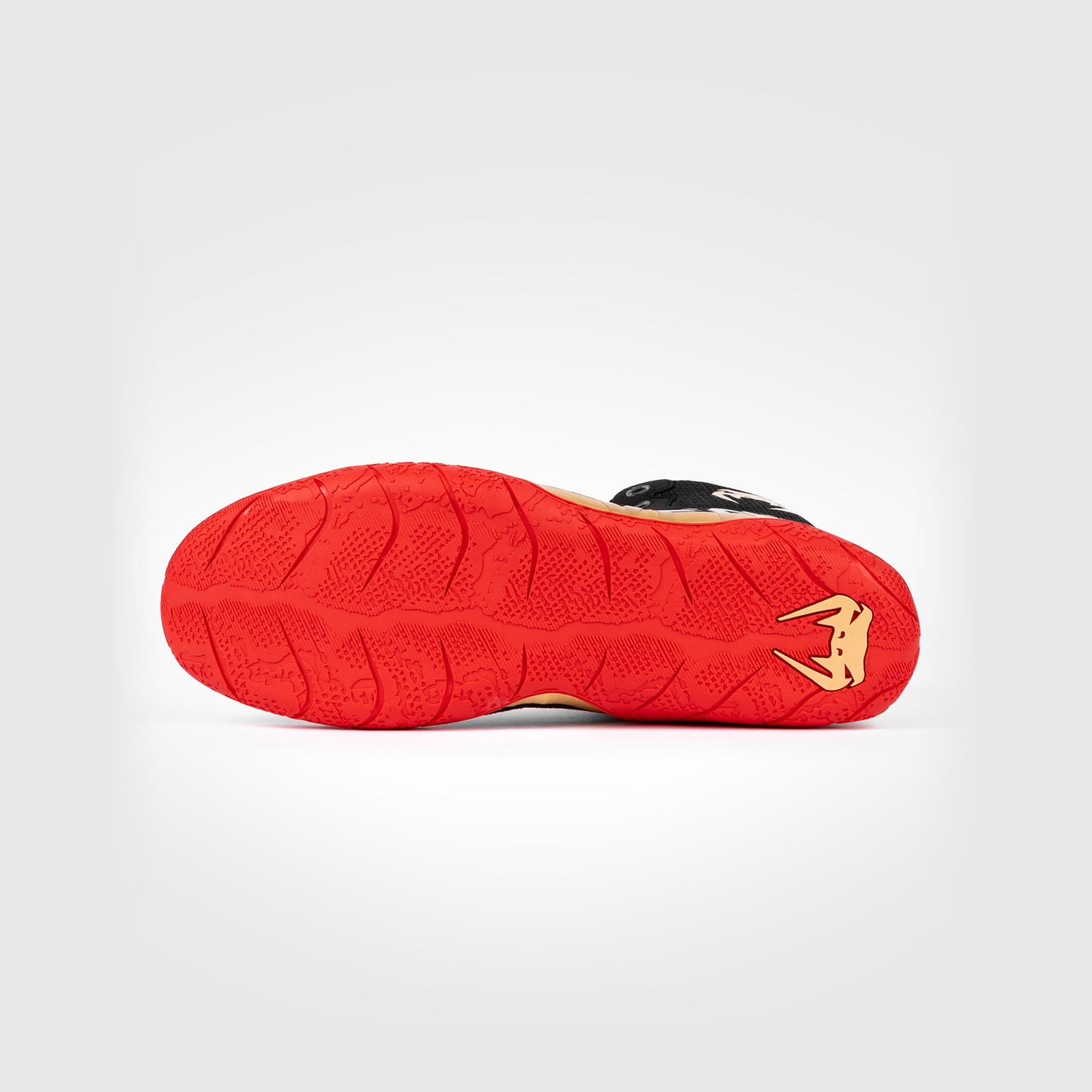 Venum Elite Worstelschoenen - Zwart/Goud/Rood