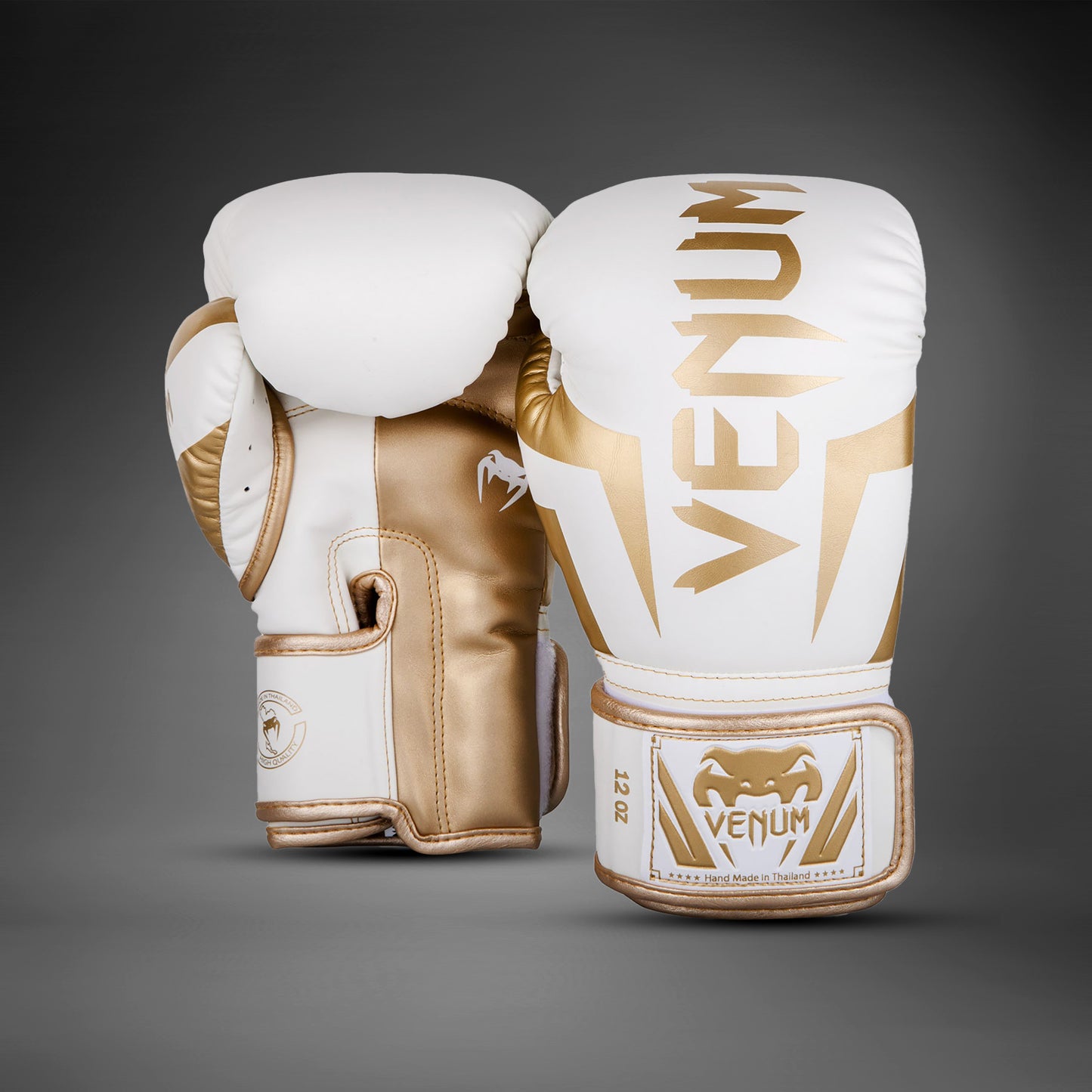Venum Elite Bokshandschoenen - Wit/Goud