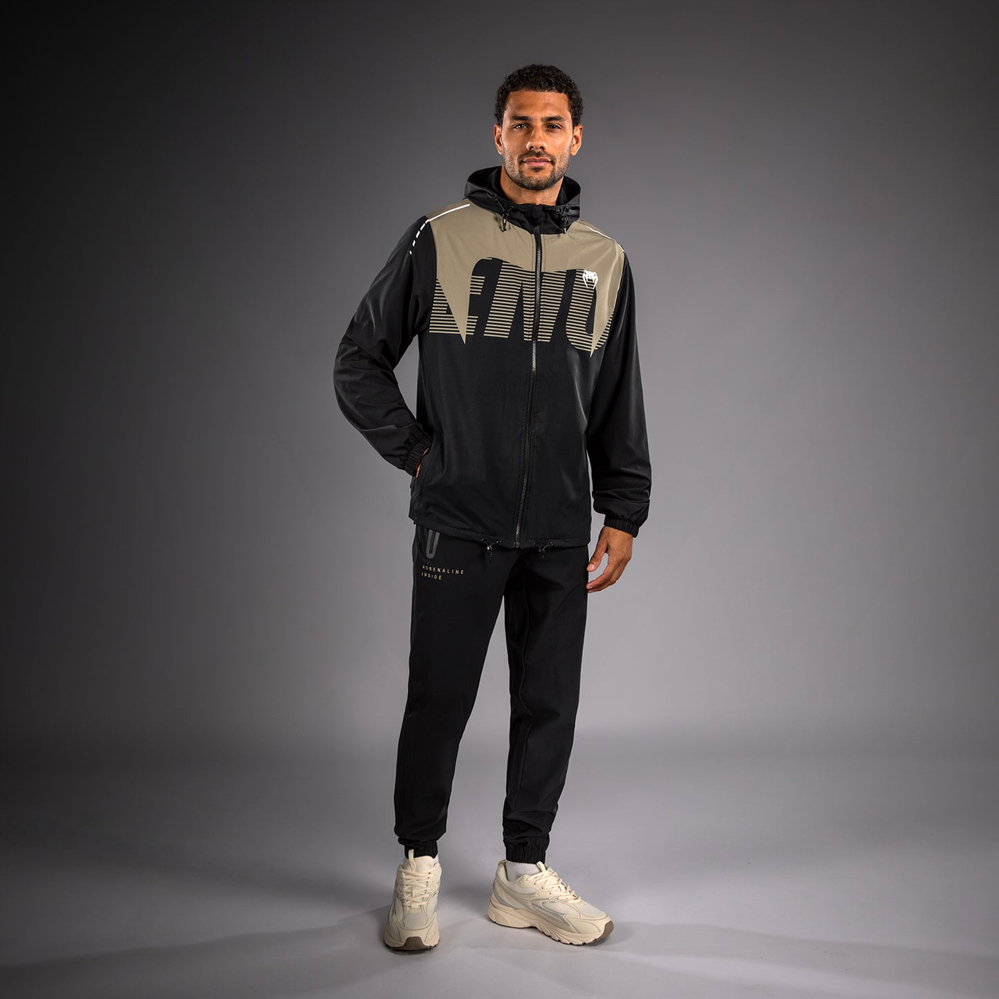 Venum Adrenaline Trackjas – Zwart/Zand