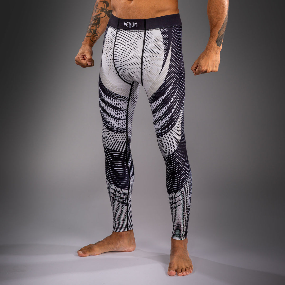 Venum Galactic 3.0 Spats - Offwhite/Zwart