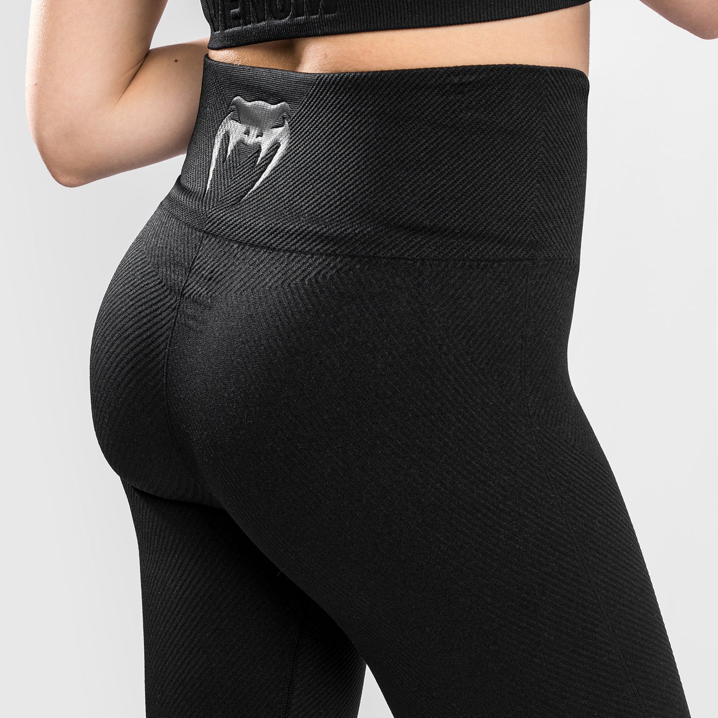 ⅞ legging Venum Sparring Seamless  - Zwart