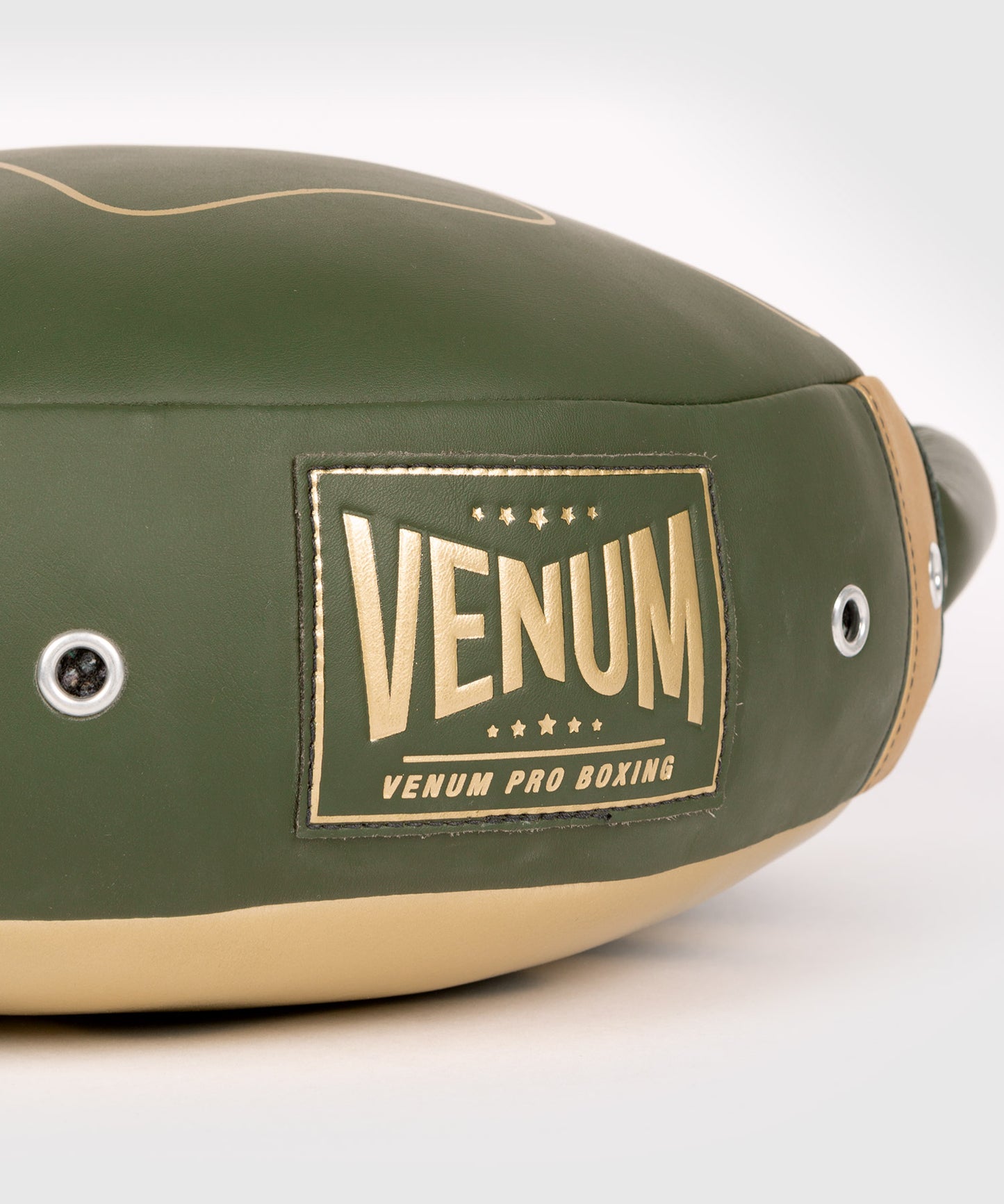 Venum Pro Boksen Rond Stootschild - Khaki/Goud