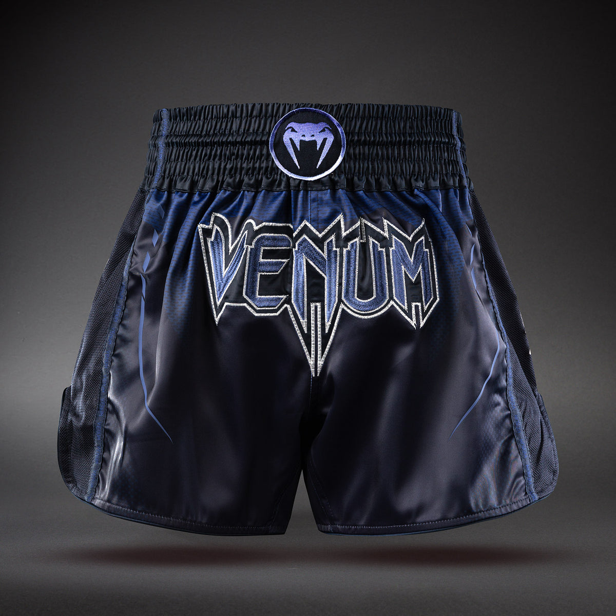 Venum G-Core Muay Thai Short - Marineblauw/Wit