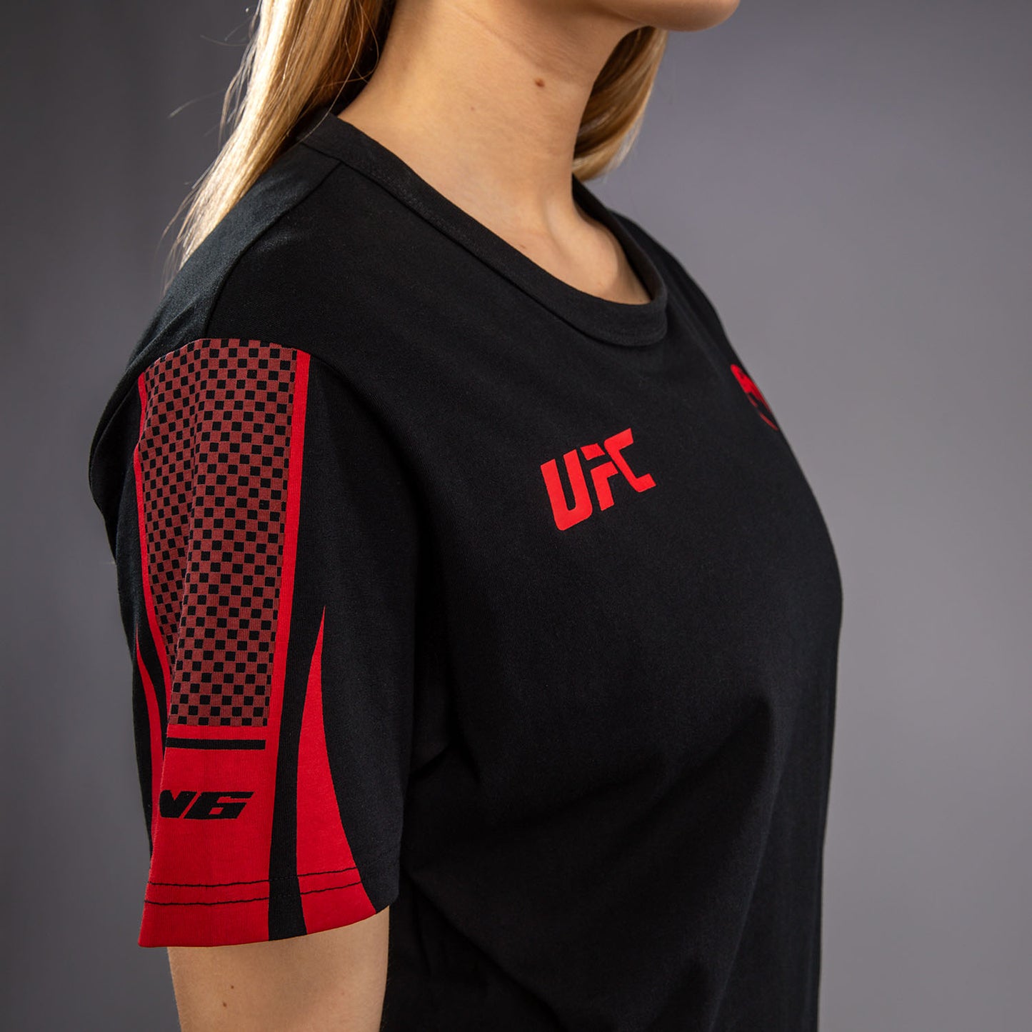 Venum UFC Unity by Venum Authentic Fight Week Dames T-shirt met Korte Mouwen - Zwart
