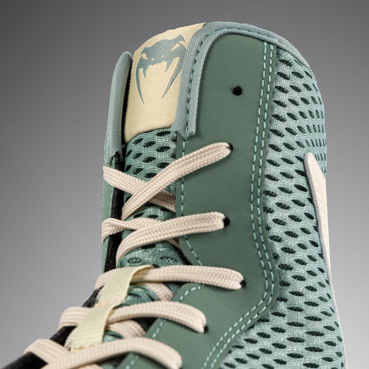 Venum Contender Boksschoenen - Aqua Groen/Ivoor