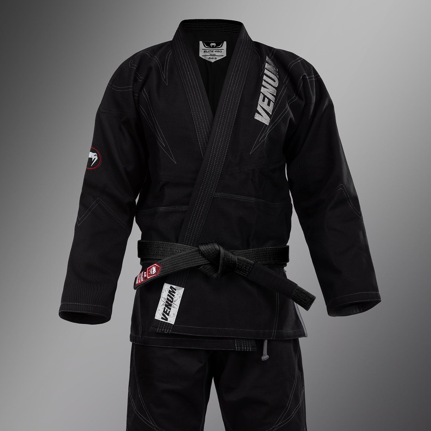 Venum Elite 5.0 Brazilian Jiu Jitsu Gi (450 gsm) - Zwart