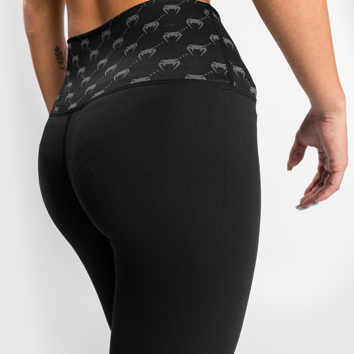Venum Monogram Legging 7/8 - Zwart/Roze Goud