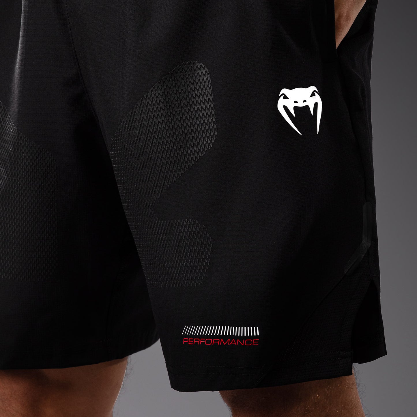 Venum Tactical XT  Trainingsshort heren - Zwart/Vuurrood