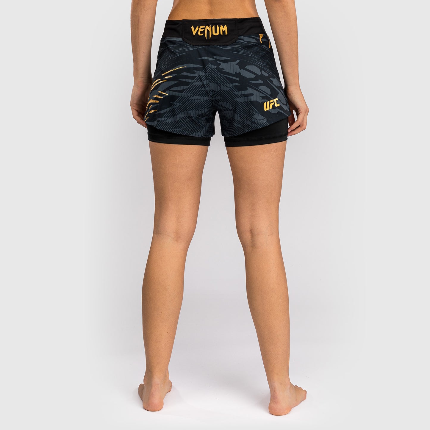 UFC Fusion by Venum Personalized Authentic Fight Night Fight Shorts voor Dames - Kampioen
