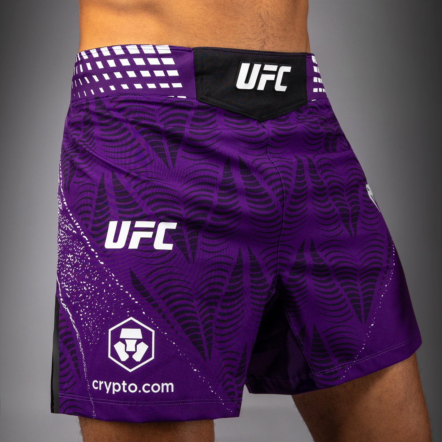 UFC Zenith by Venum Authentic Fight Night Short Fit Fight Short Heren Personalized - Paars