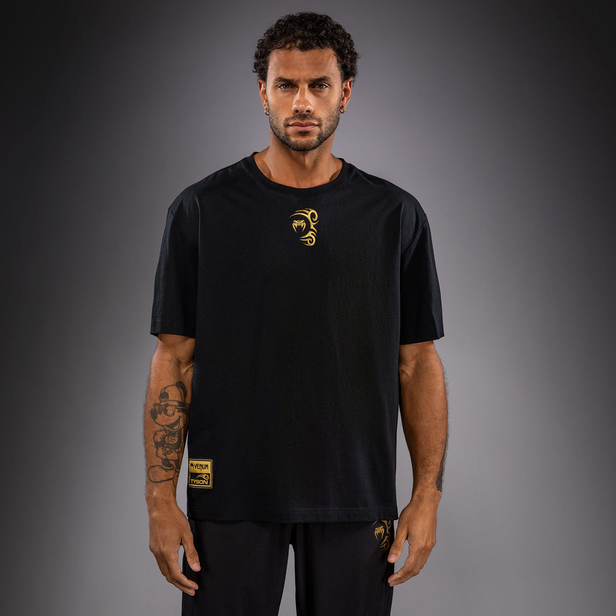 Venum x Mike Tyson Tiger T-shirt - Zwart/Goud