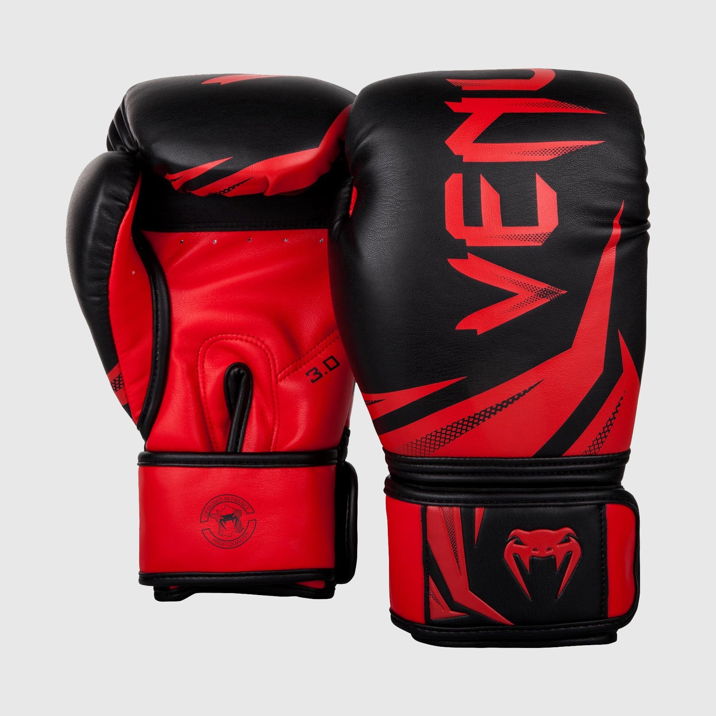 Venum Challenger 3.0 Bokshandschoenen - Zwart/Rood