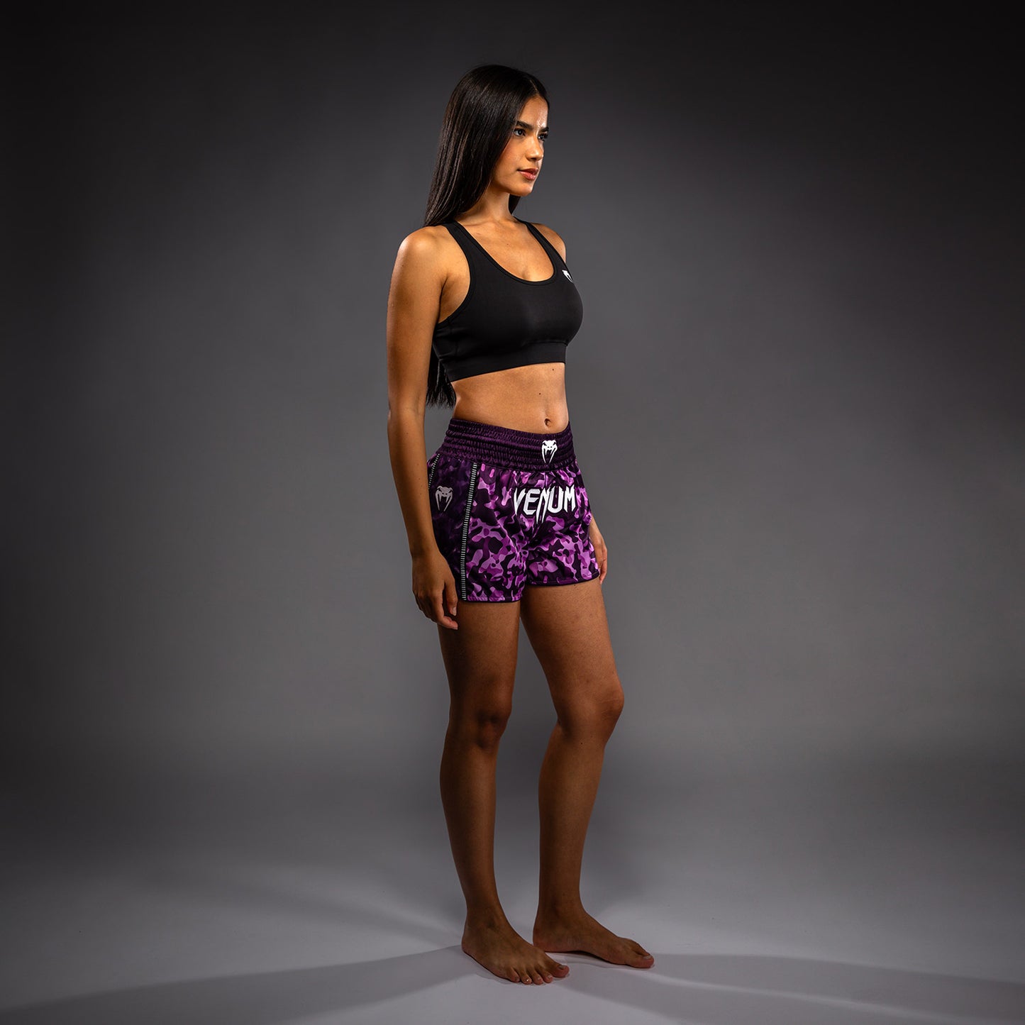 Venum Iris Muay Thai Shorts - Pruim/Roze