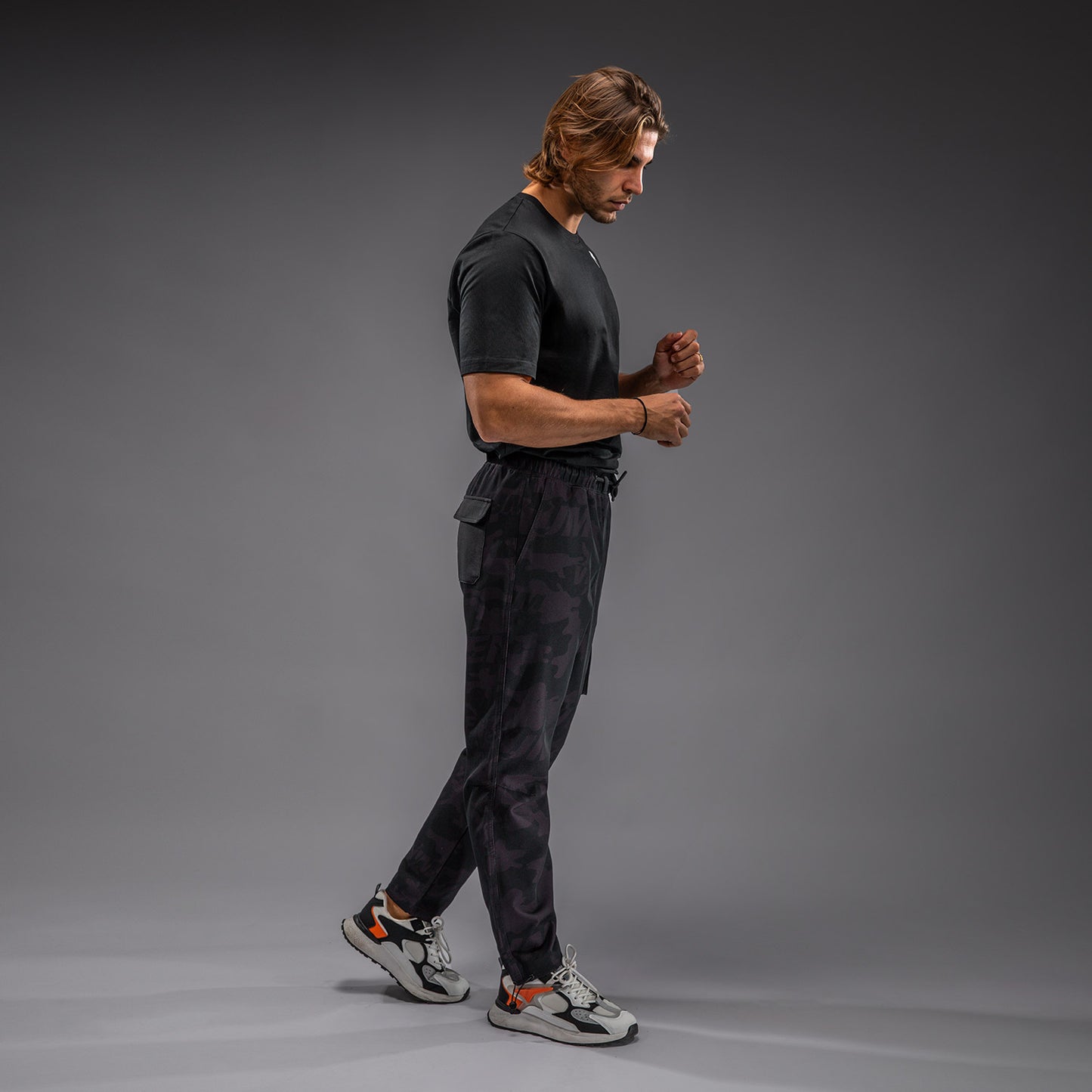 Venum Trooper Heren Joggingbroek - Zwart/Paarse
