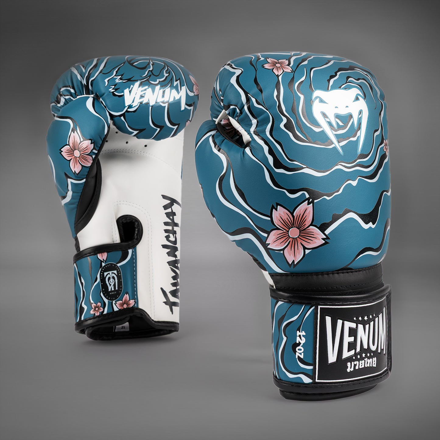 Venum x Tawanchay Bokshandschoenen – Blauw/Wit