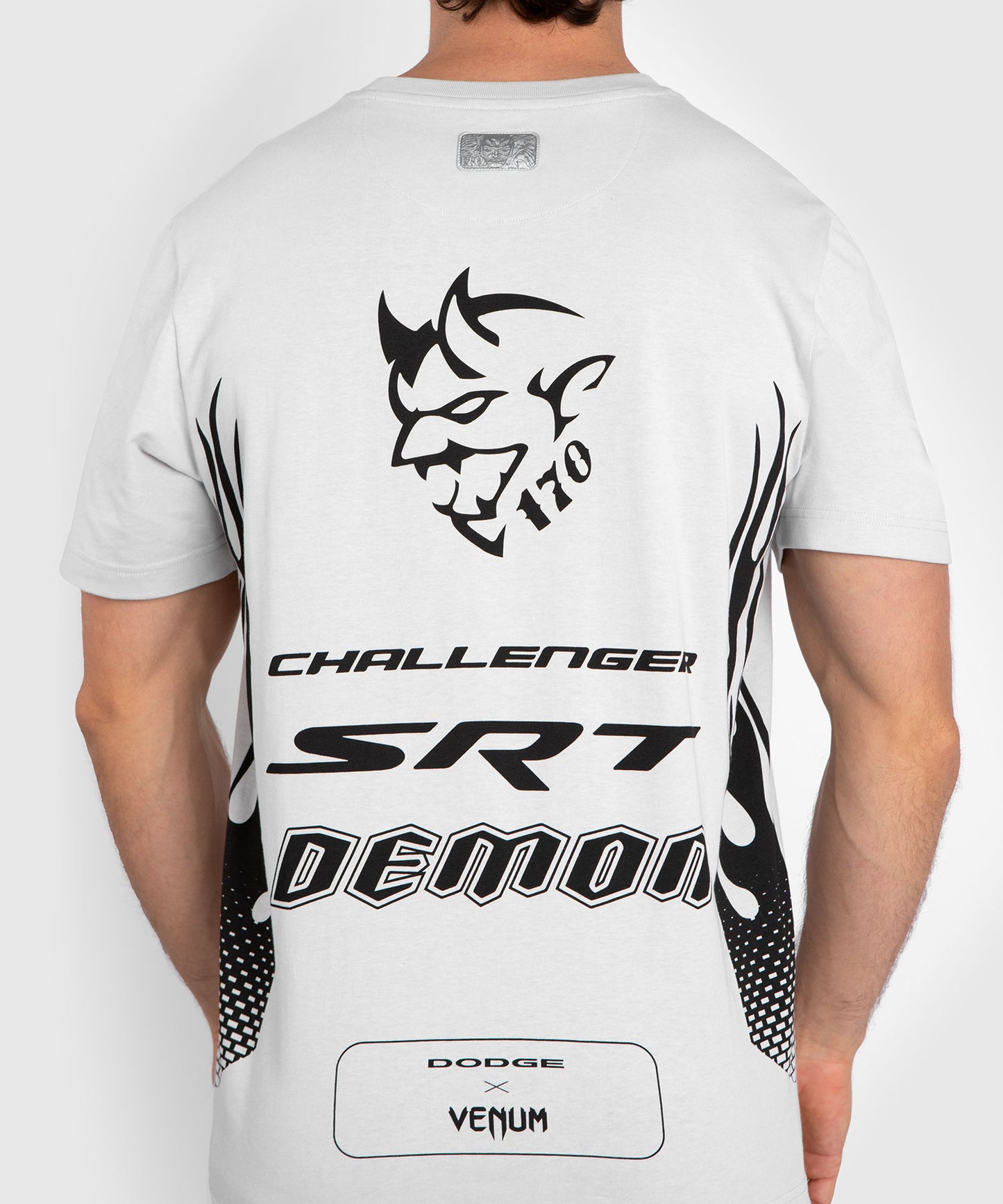 Venum x Dodge Demon 170  Heren T-shirt - Grijs